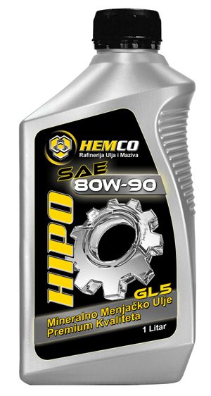 ULJE ZA MANUELNI MENJAČ 75W80 GL-4 HEMCO 1 lit - ULJ680 -  - 